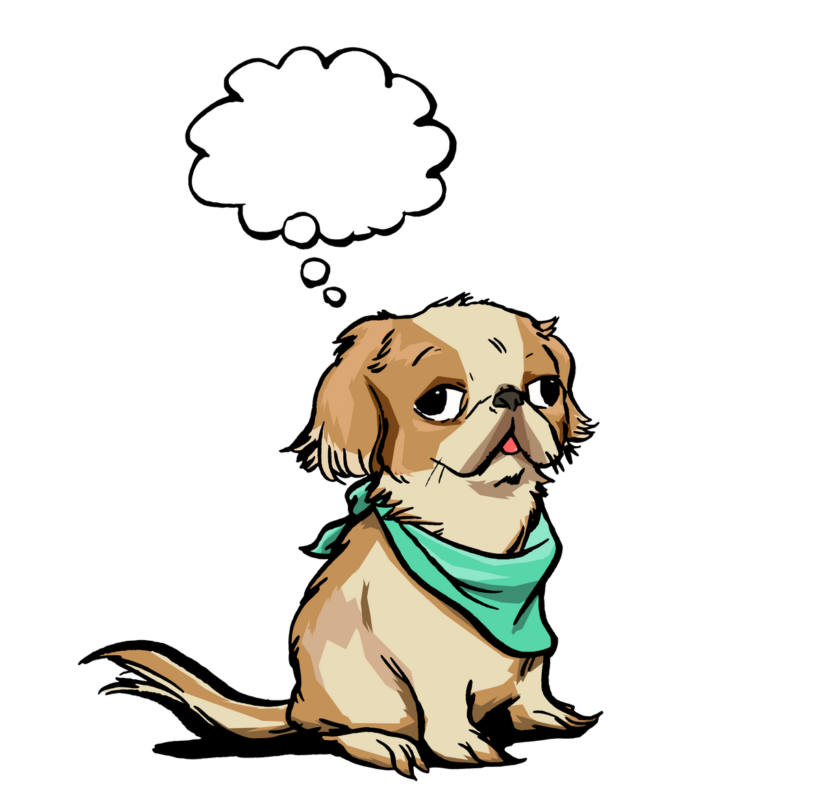 Custom Hand-Drawn Pet Portraits (Canvas Print Included)
