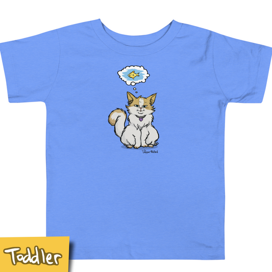 Fifi the Long-haired Cat | Toddler Tee
