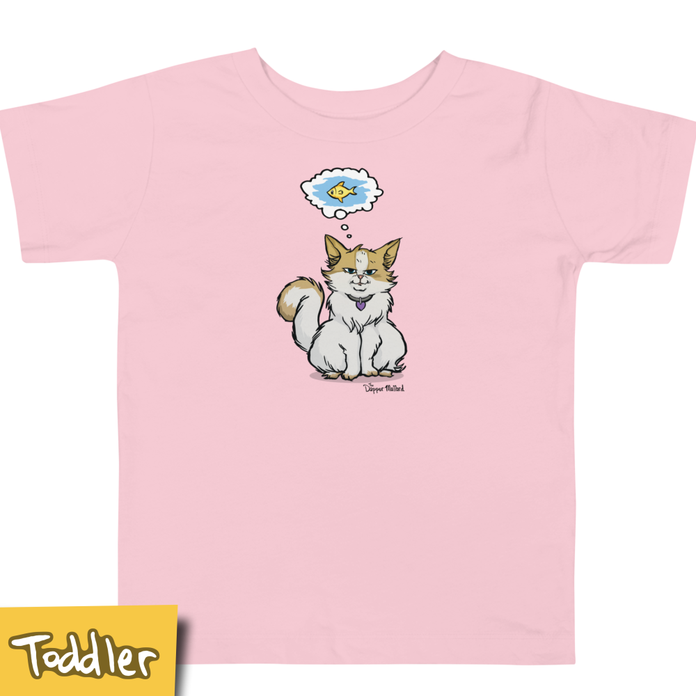 Fifi the Long-haired Cat | Toddler Tee