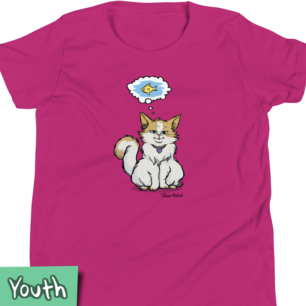 Fifi the Long-haired Cat | Youth Tee