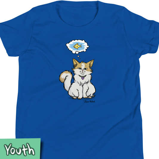 Fifi the Long-haired Cat | Youth Tee