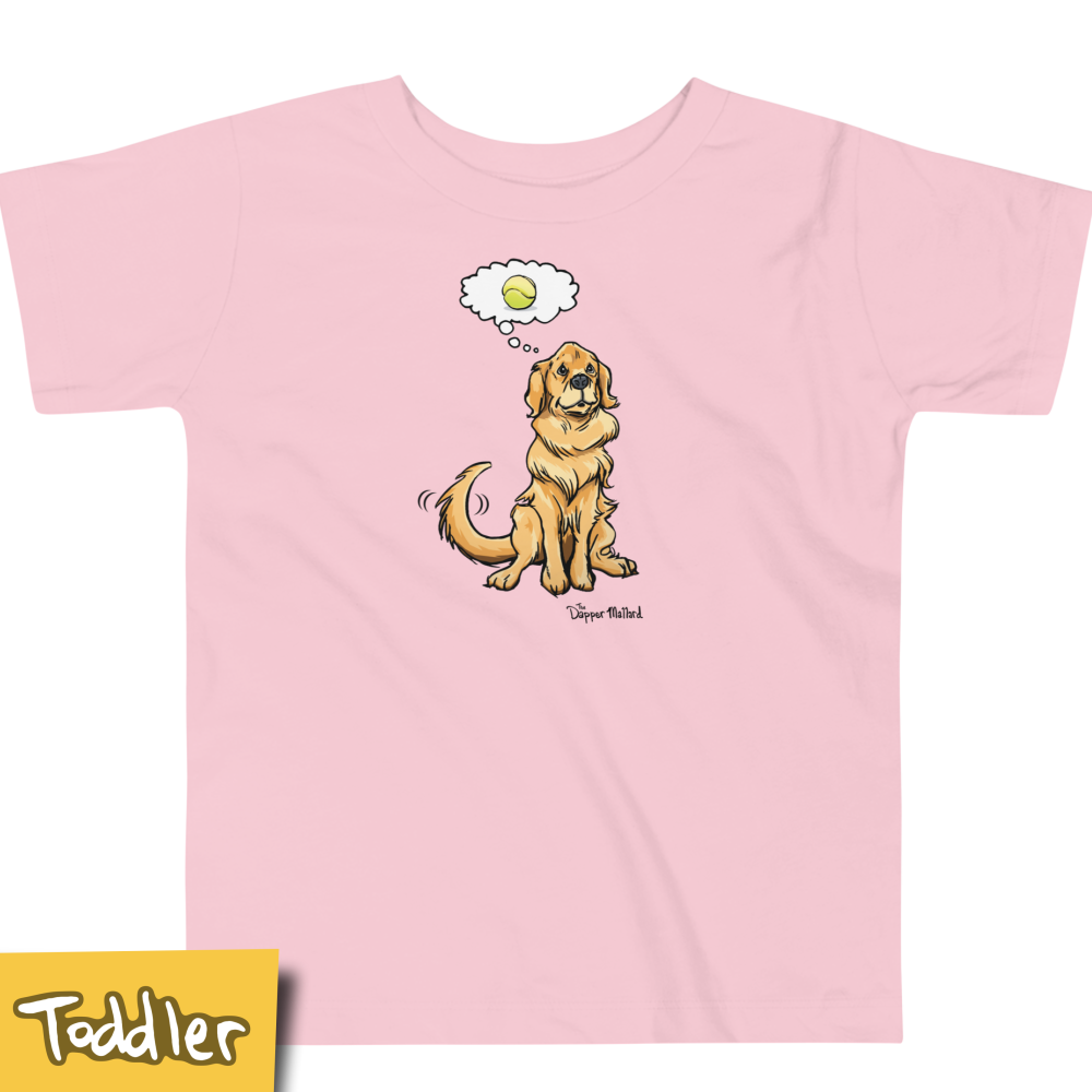Gus the Golden Retriever | Toddler Tee