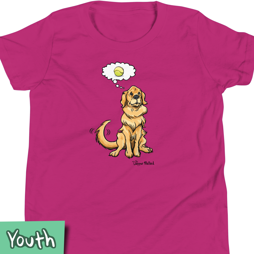 Gus the Golden Retriever | Youth Tee