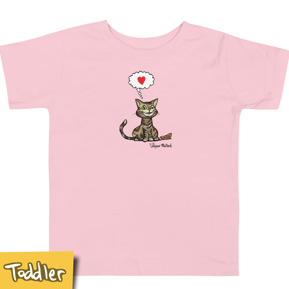 Miney Mo the Tabby Cat | Toddler Tee