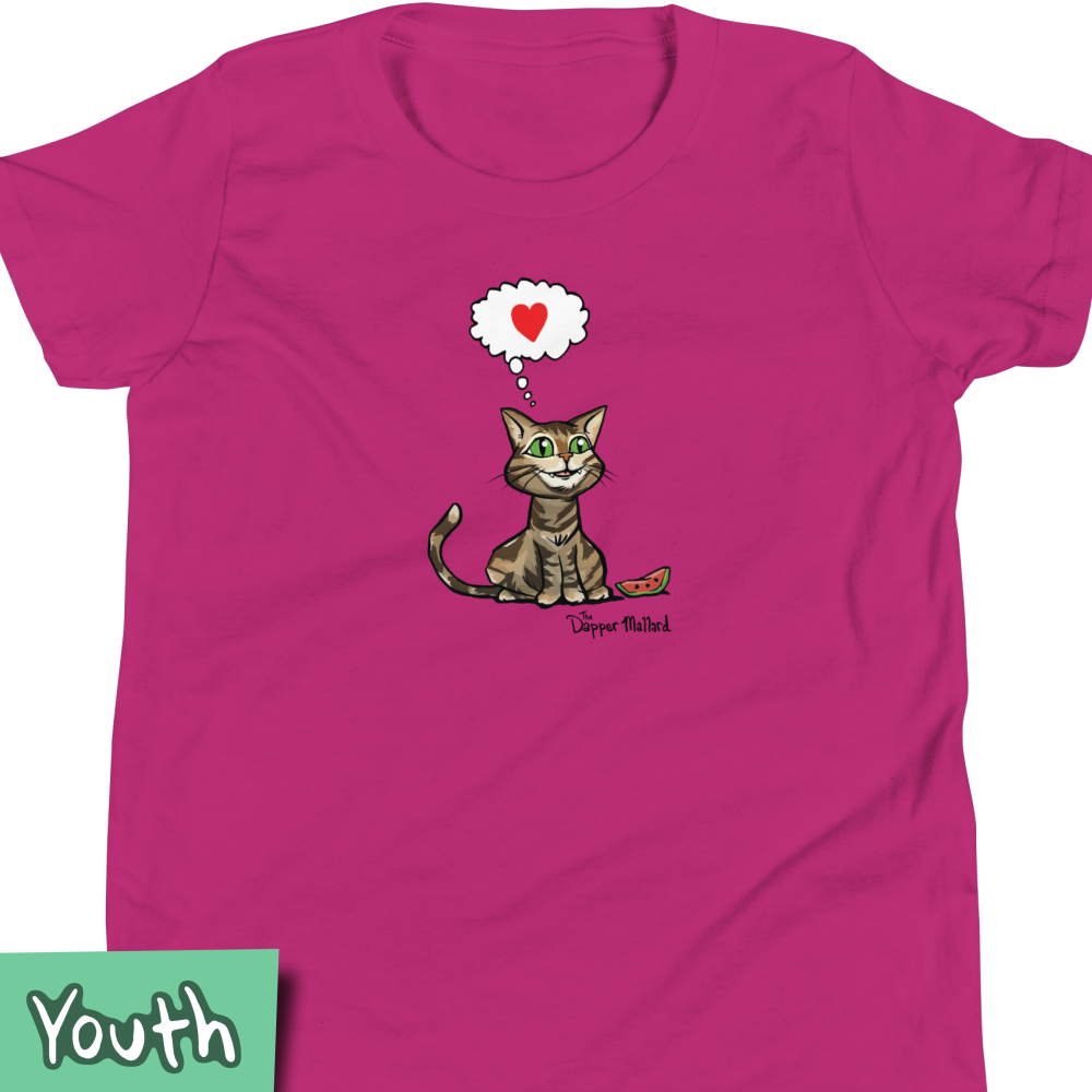 Miney Mo the Tabby Cat | Youth Tee