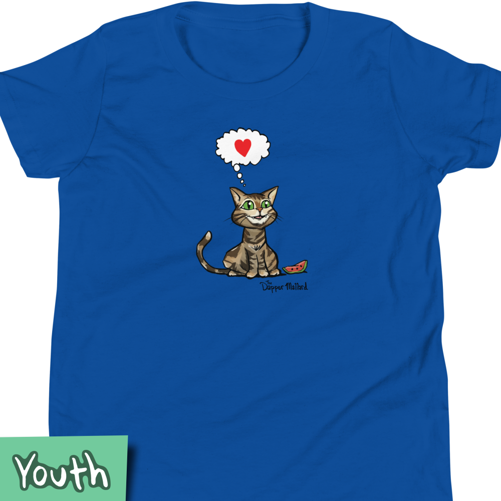 Miney Mo the Tabby Cat | Youth Tee