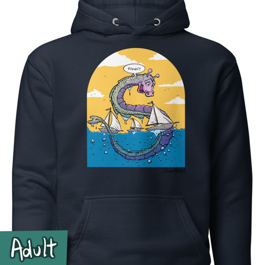 Sea Monster! | Adult Hoodie
