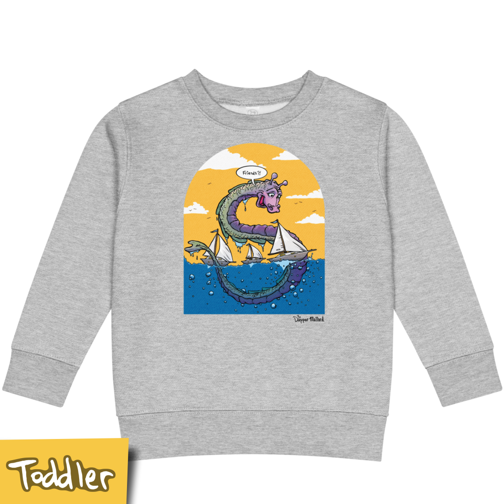 Sea Monster! | Toddler Crew Neck Sweatshirt
