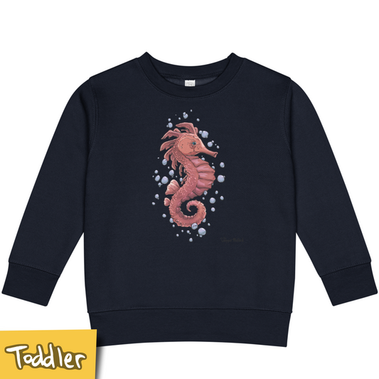 Seahorse | Toddler Crew Neck Sweatshirt